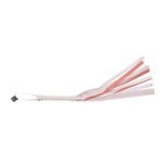 Sportsheets – S&M Peaches ‘n CreaMe Gestreepte Flogger – Cream & Orange