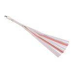 Sportsheets – S&M Peaches ‘n CreaMe Gestreepte Flogger – Cream & Orange