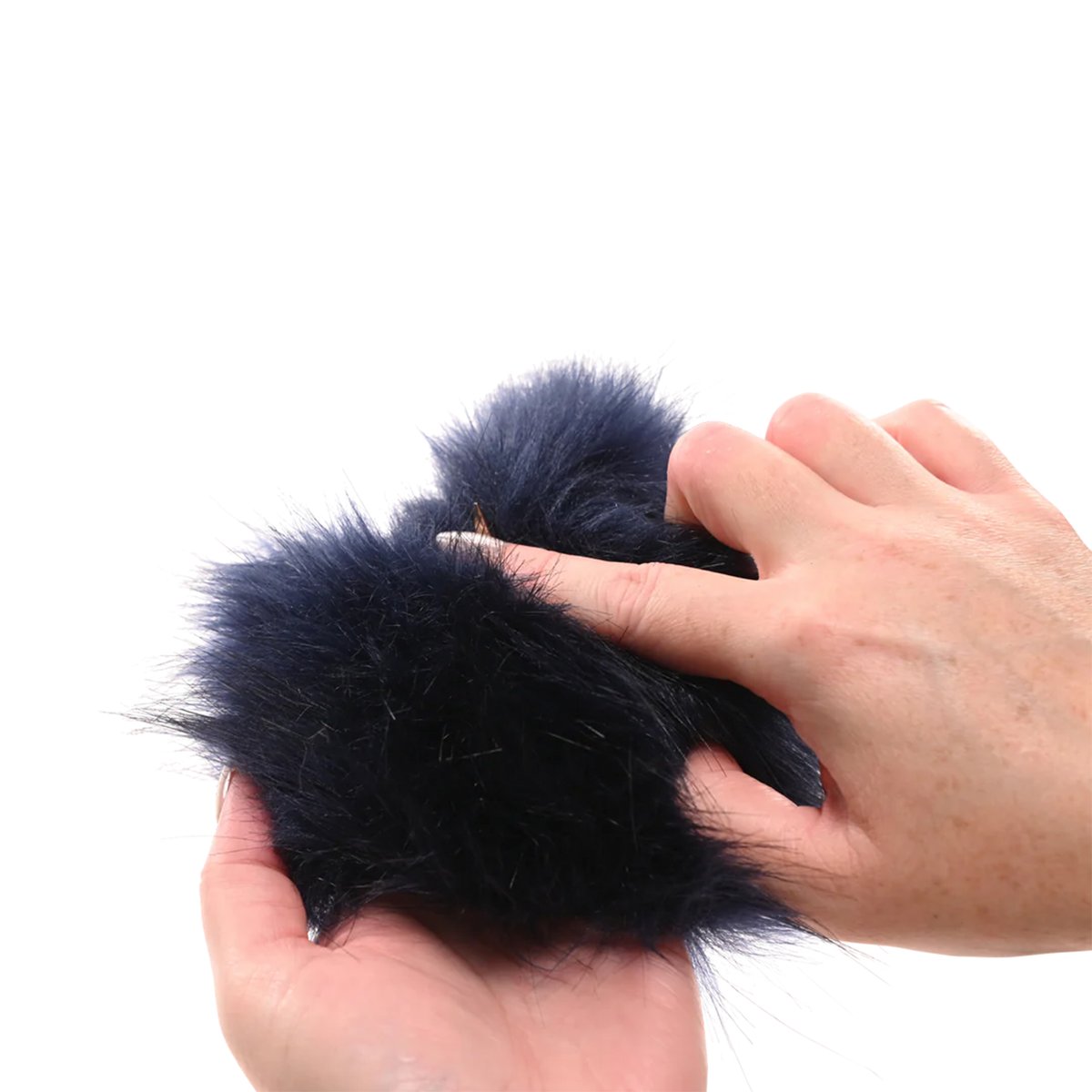 Sportsheets - Cougar Spiked Sensory Handschoen - Blauw