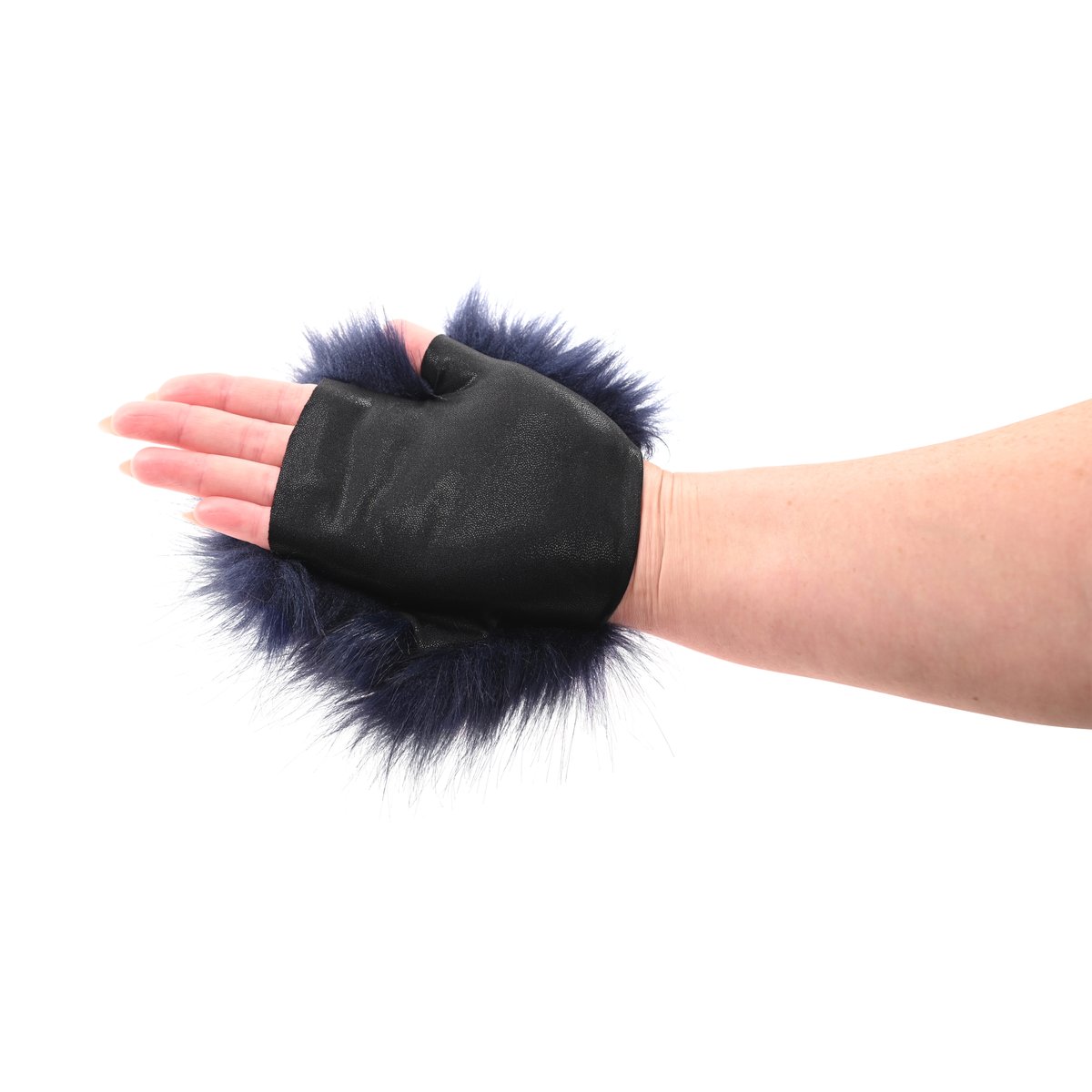 Sportsheets - Cougar Spiked Sensory Handschoen - Blauw
