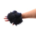 Sportsheets - Cougar Spiked Sensory Handschoen - Blauw
