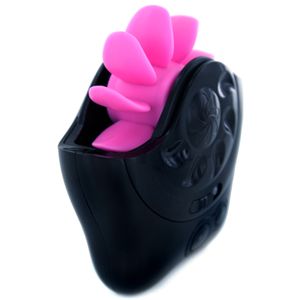 Sqweel - 2 Oral Clitoris Vibrator - Zwart/Roze