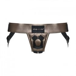 Curious Luxury Strap-On Harness Leather look