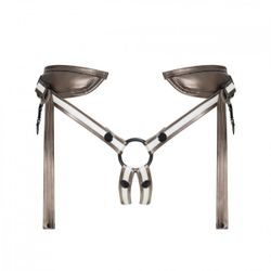 Desirour Luxury Strap-On Harness Leather look