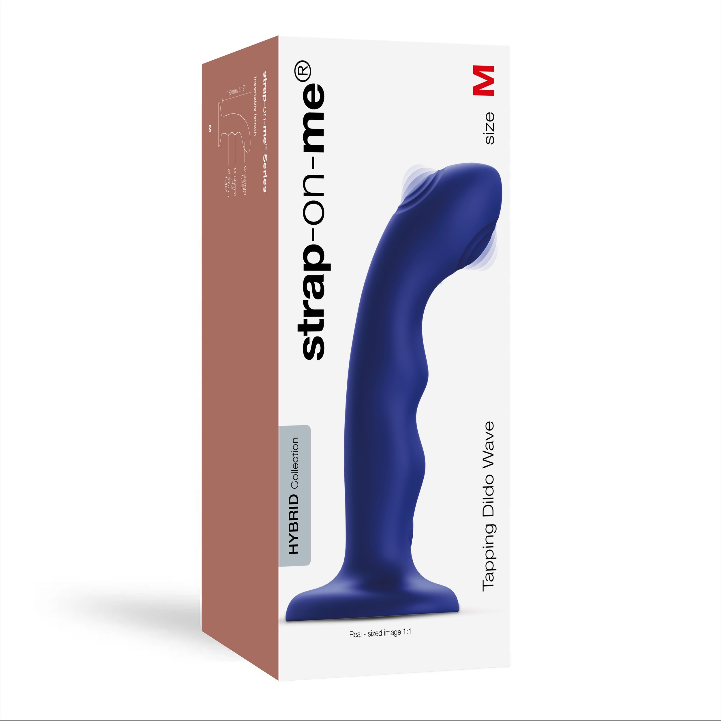 Strap On Me - Tapping Dildo Wave - Night Blue - EasyToys