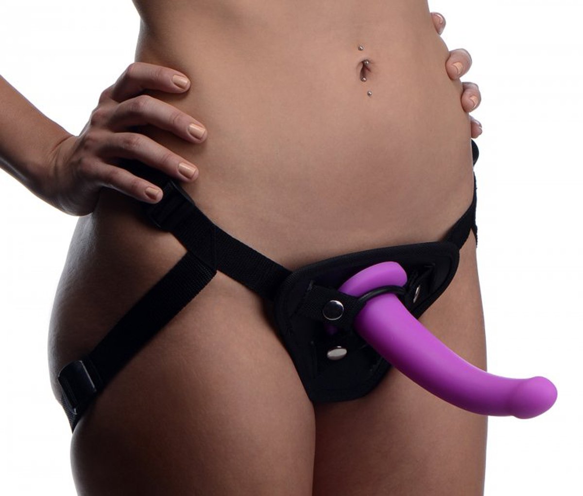 Strap U - Navigator G-Spot Voorbinddildo Met Harnas
