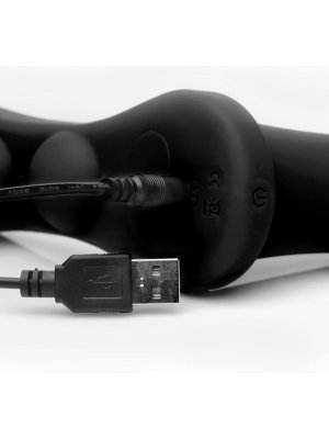 Double Take - Dubbele Vibrerende Strap-On - Zwart
