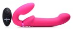 G-Pulse Vibrerende Strapless Strap-On Vibrator Met Afstandsbediening - Roze