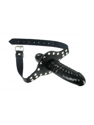 Strict Leather - Dildo mondstuk met riem