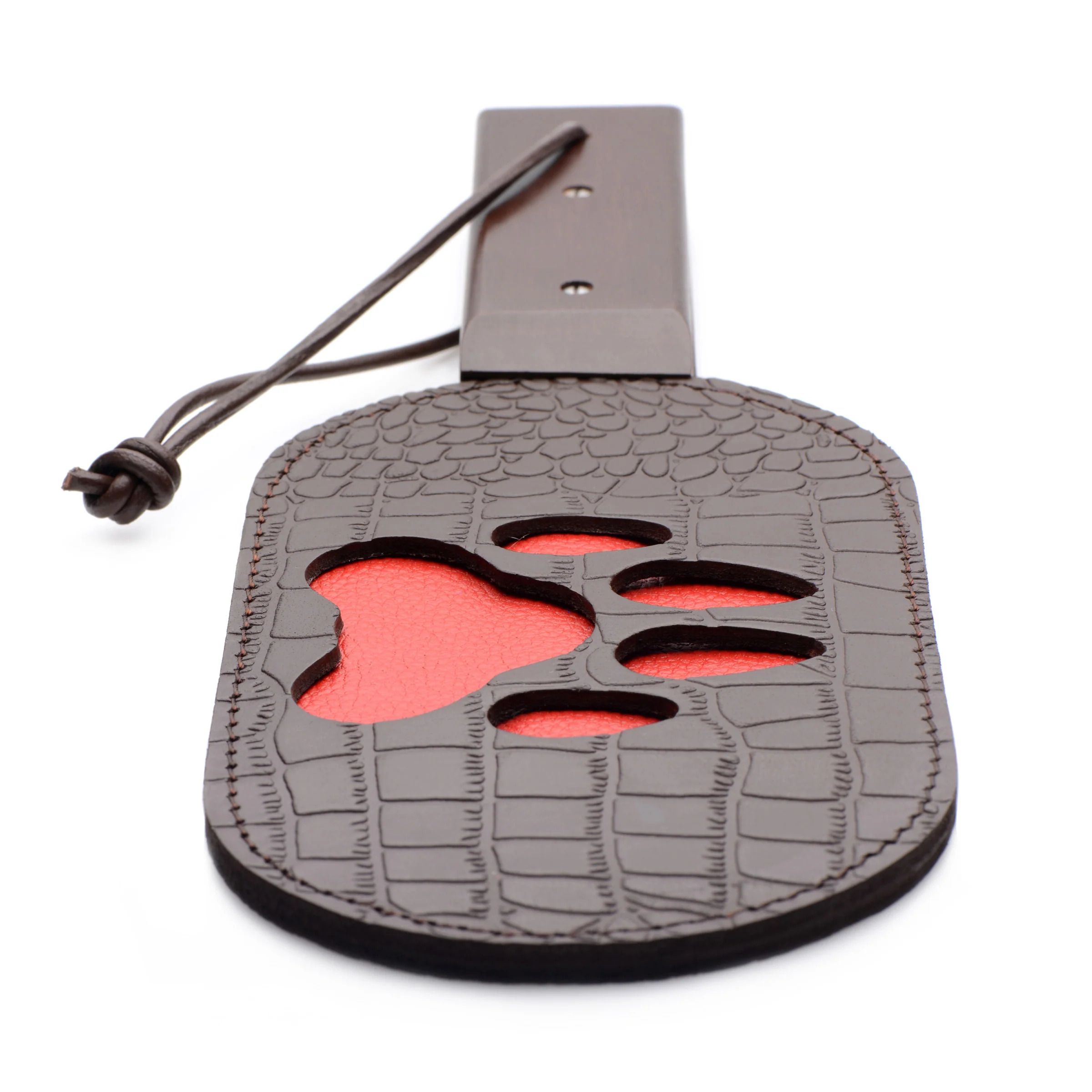 Puppy Paw Leather Paddle