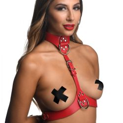 Female Chest Harness - Red