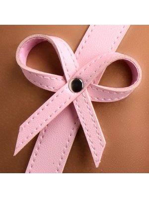 Bondageharnas met strikken M/L - Roze