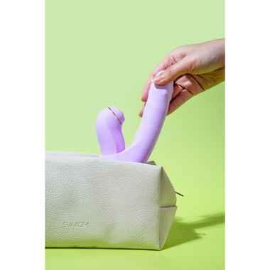 Svakom  DuoGlow Vibromasseur Connect via App  Violet - Adam et Eve