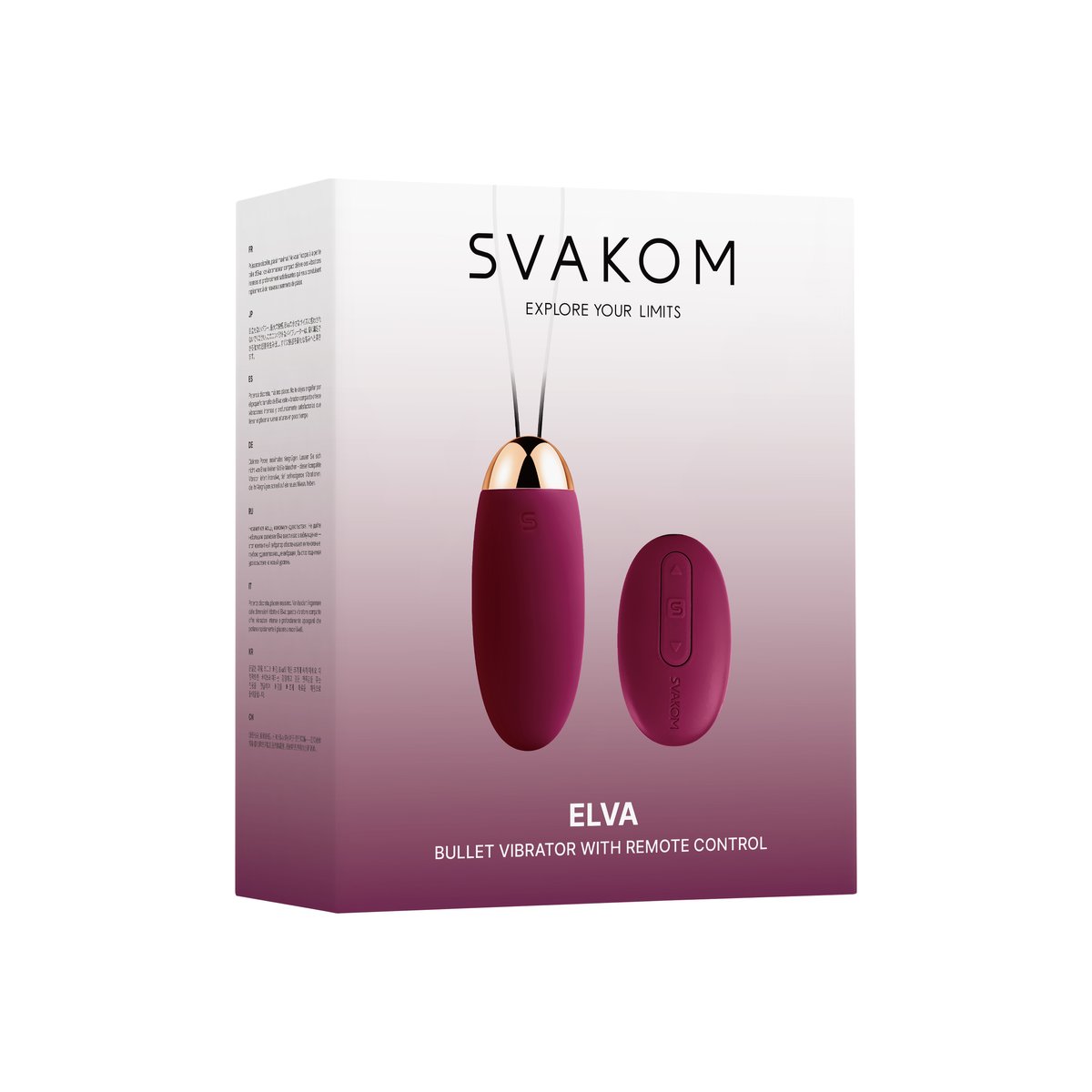 SVAKOM - Elva Vibrerend Eitje Met Afstandsbediening - Violet