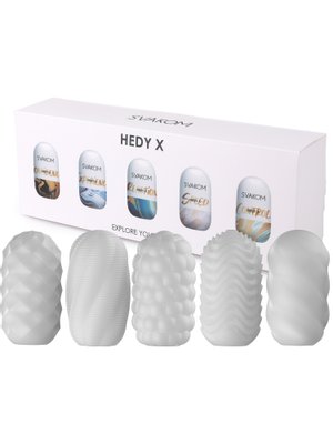 SVAKOM - Hedy X Masturbator - Mixed Textures - 5 stuks