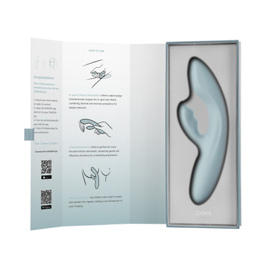 SVAKOM - Chika beheizbarer Tarzan Vibrator mit App-Steuerung - EasyToys