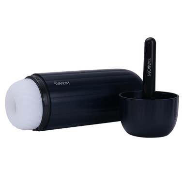 SVAKOM - Sam Neo 2 PRO Interactive Masturbator - Blue - EasyToys