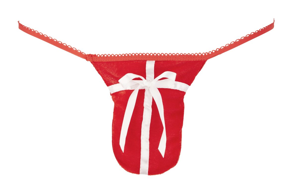 Svenjoyment – String in Cadeau-Design – Rood