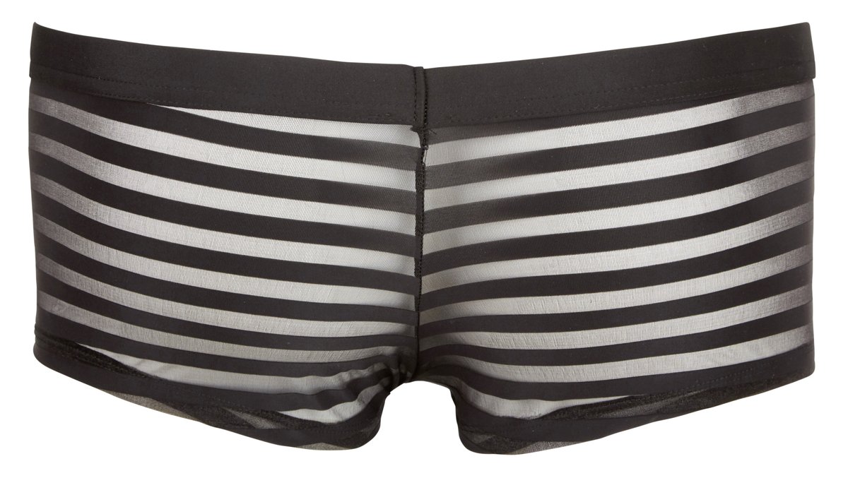 Svenjoyment – Gestreepte Panty – Semi Transparant