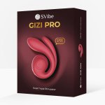 SVibe - Gizi Pro Triple Vibrator - Bordeaux