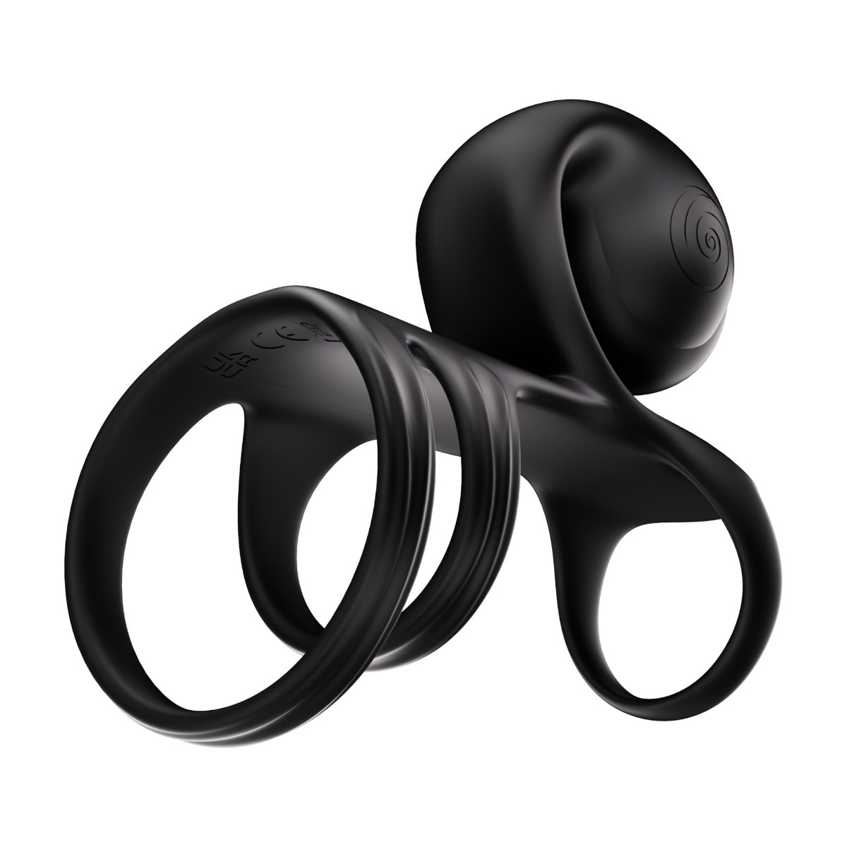 SVibe - Jovi Arc Couples Ring - Zwart