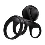 SVibe - Jovi Arc Couples Ring - Zwart