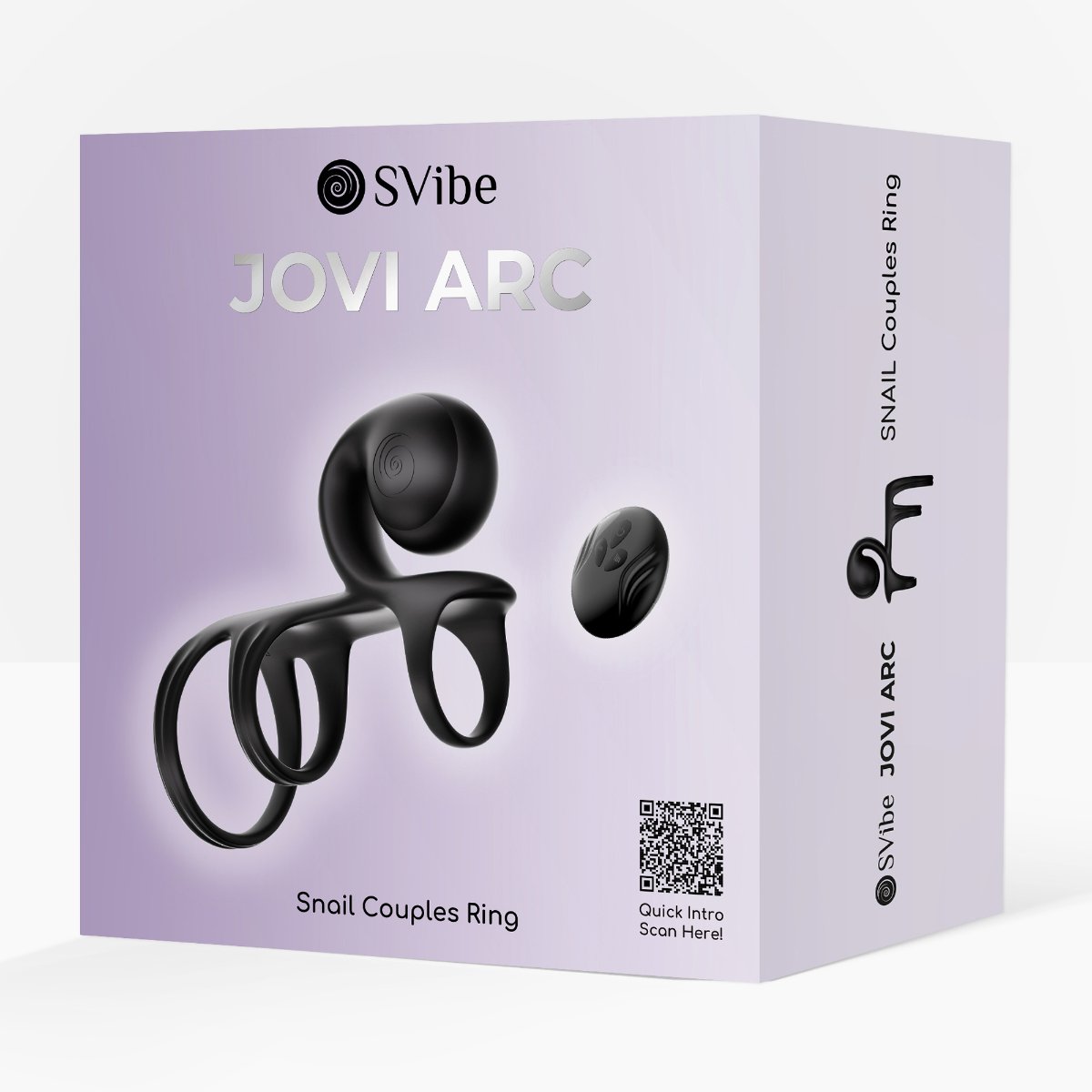 SVibe - Jovi Arc Couples Ring - Zwart