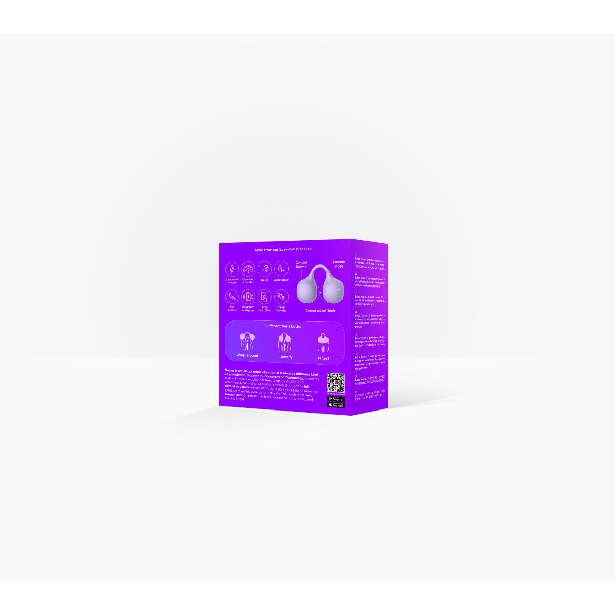 SVibe - Snail Twinn Finger Vibrator - Lavender foto 5