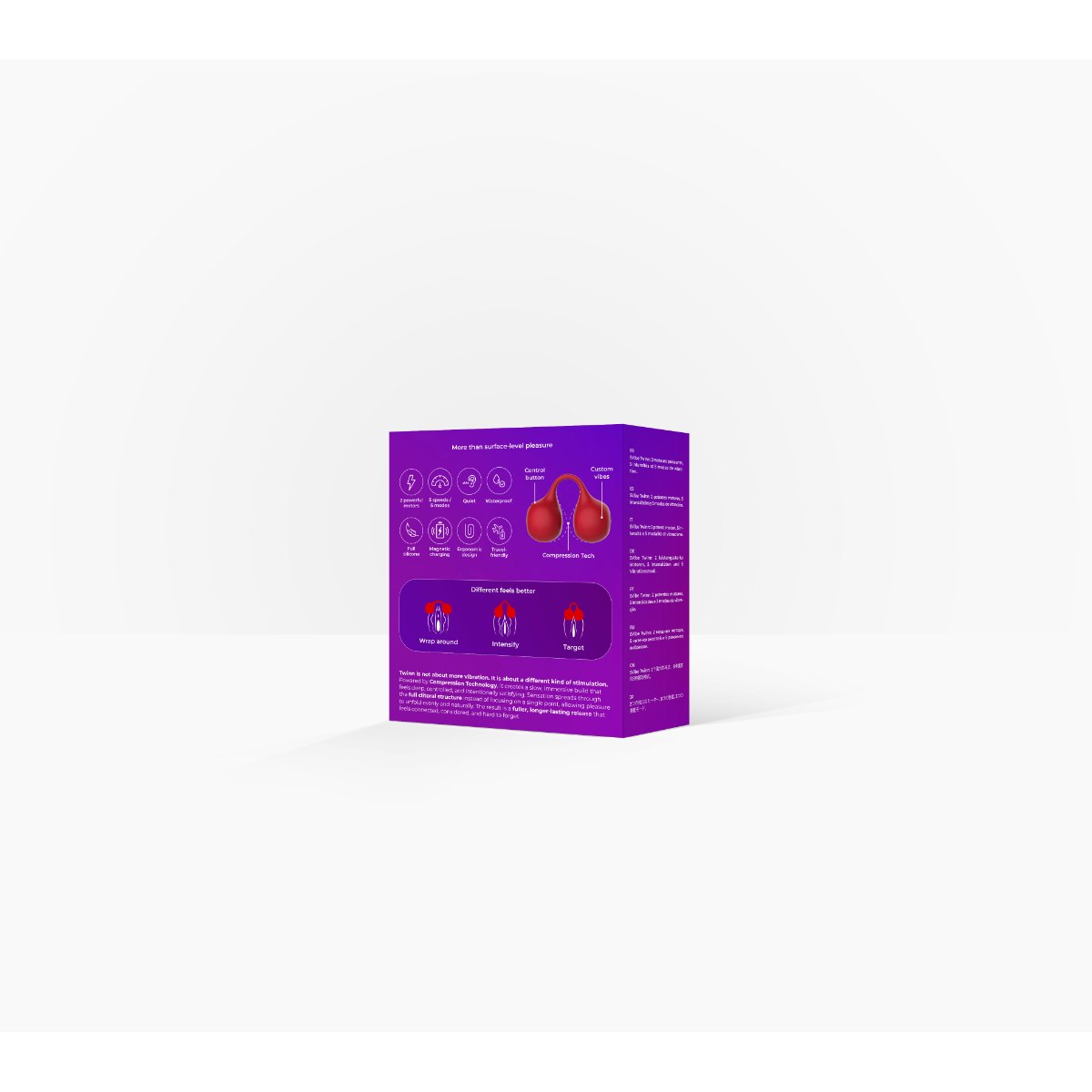 SVibe - Snail Twinn Finger Vibrator - Rood
