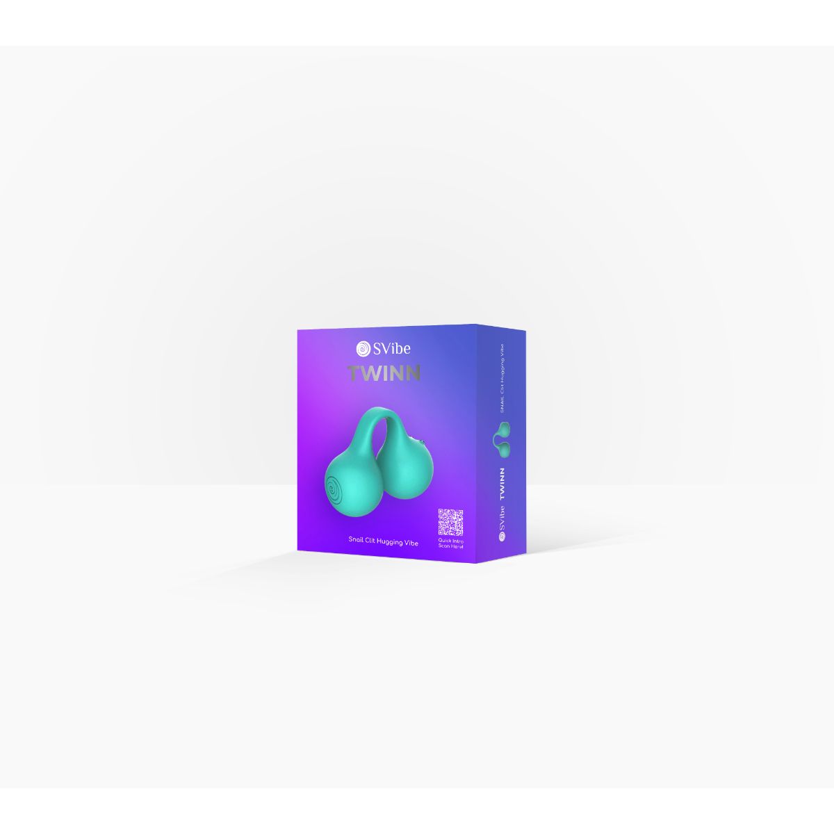 SVibe - Snail Twinn Finger Vibrator - Turquoise foto 3