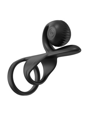 SVibe - Snail JOVI Koppel Ring - Zwart