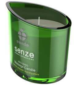 Swede - Senze Arousing Massage Candle Lemon Pepper Eucalyptus 150 ml