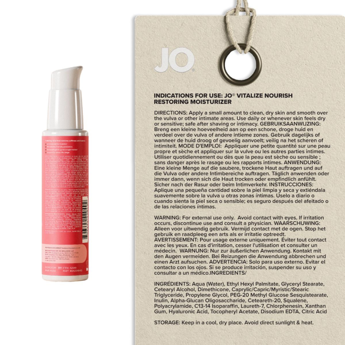 JO - Vitalize Nourish Moisturizer - 60ml foto 6
