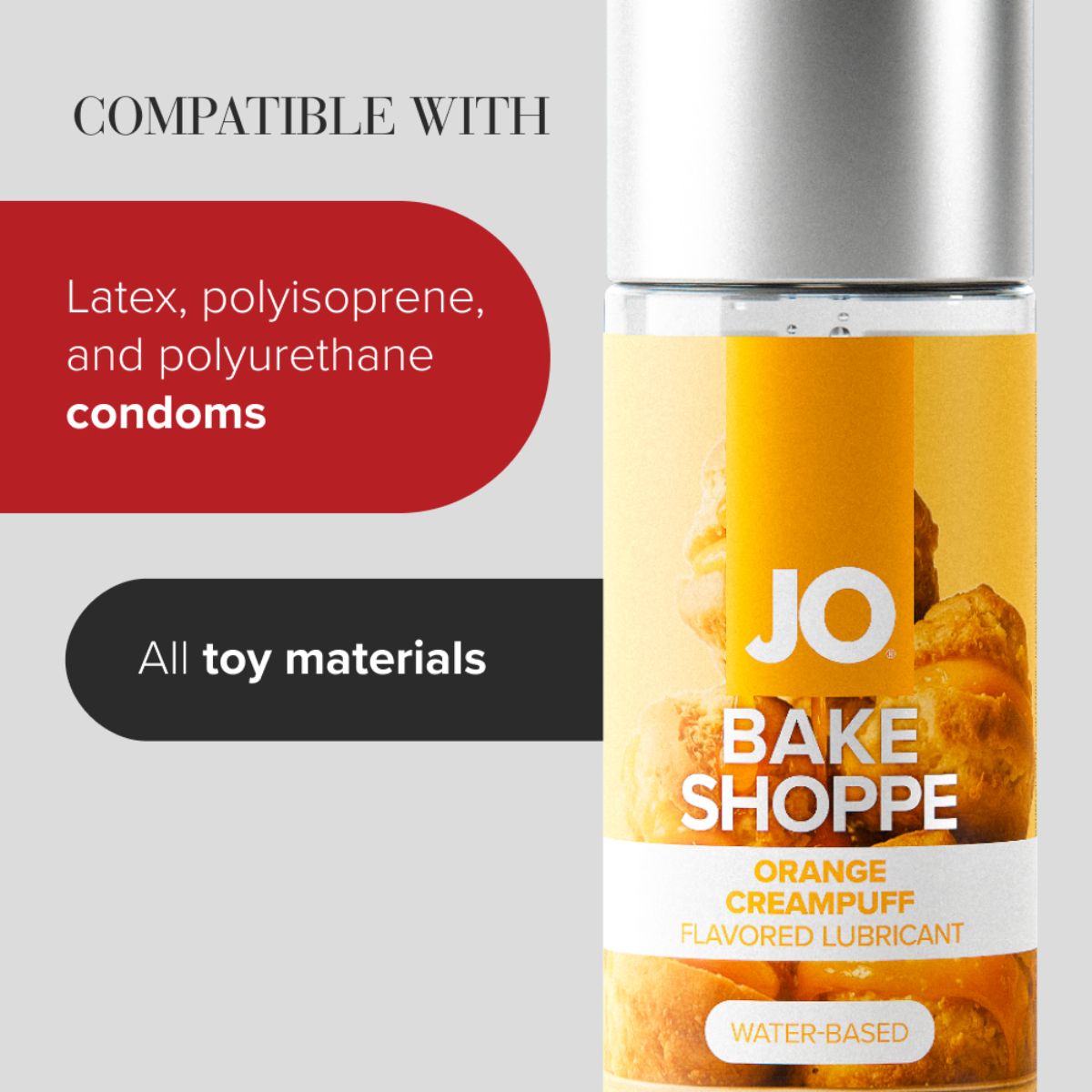 JO - Bake Shoppe Orange Creampuff Glijmiddel - 60ml - Afbeelding 4
