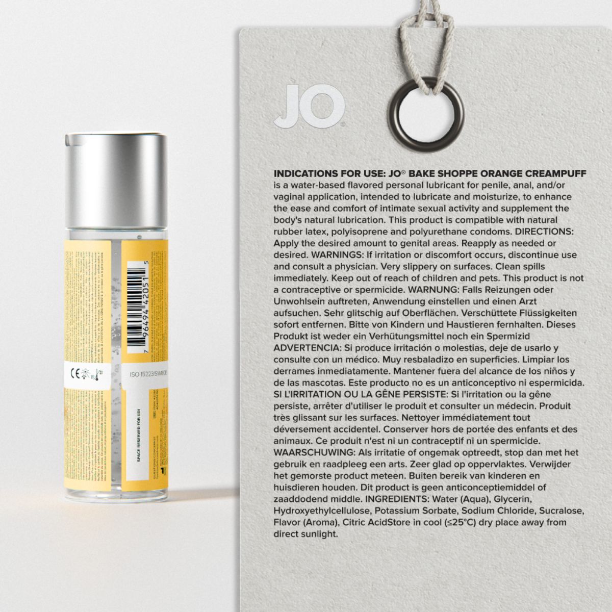 JO - Bake Shoppe Orange Creampuff Glijmiddel - 60ml - Afbeelding 5