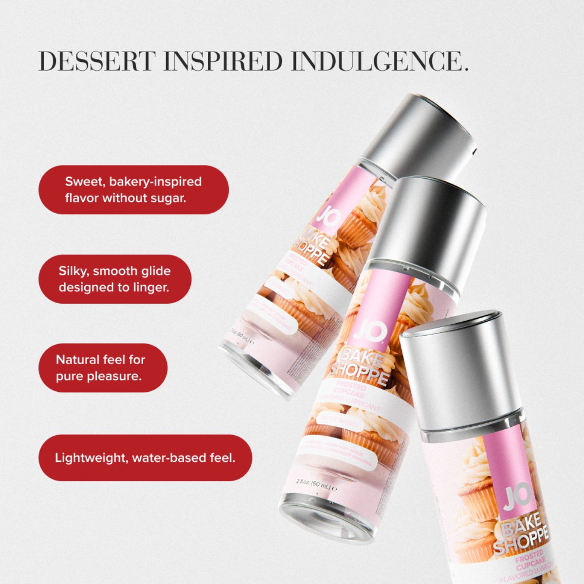 JO - Bake Shoppe Frosted Cupcake Glijmiddel - 60ml