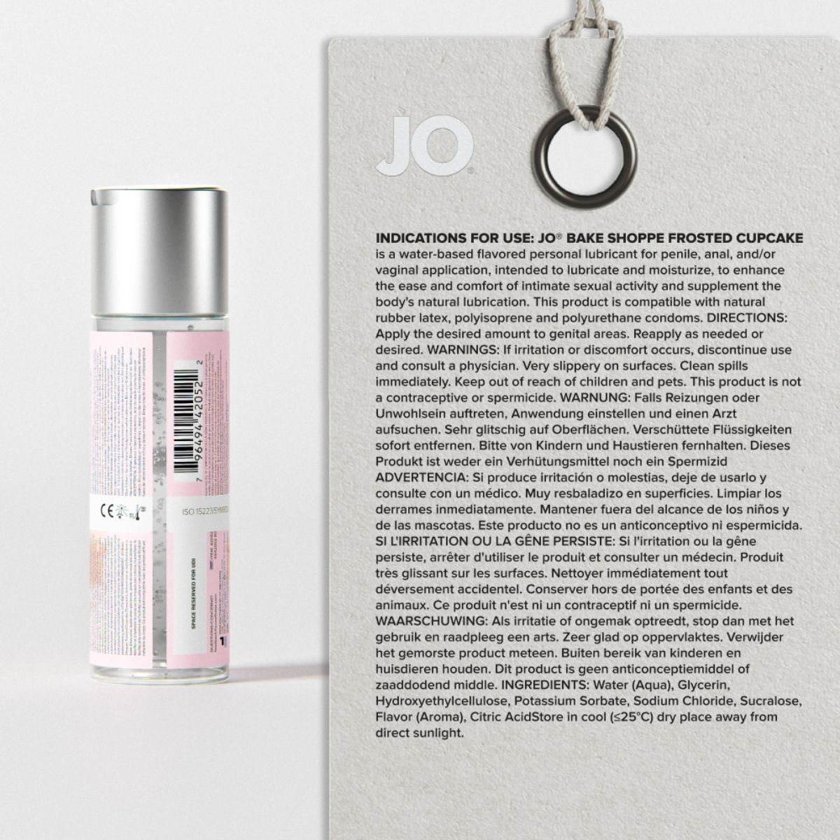 JO - Bake Shoppe Frosted Cupcake Glijmiddel - 60ml - Afbeelding 6