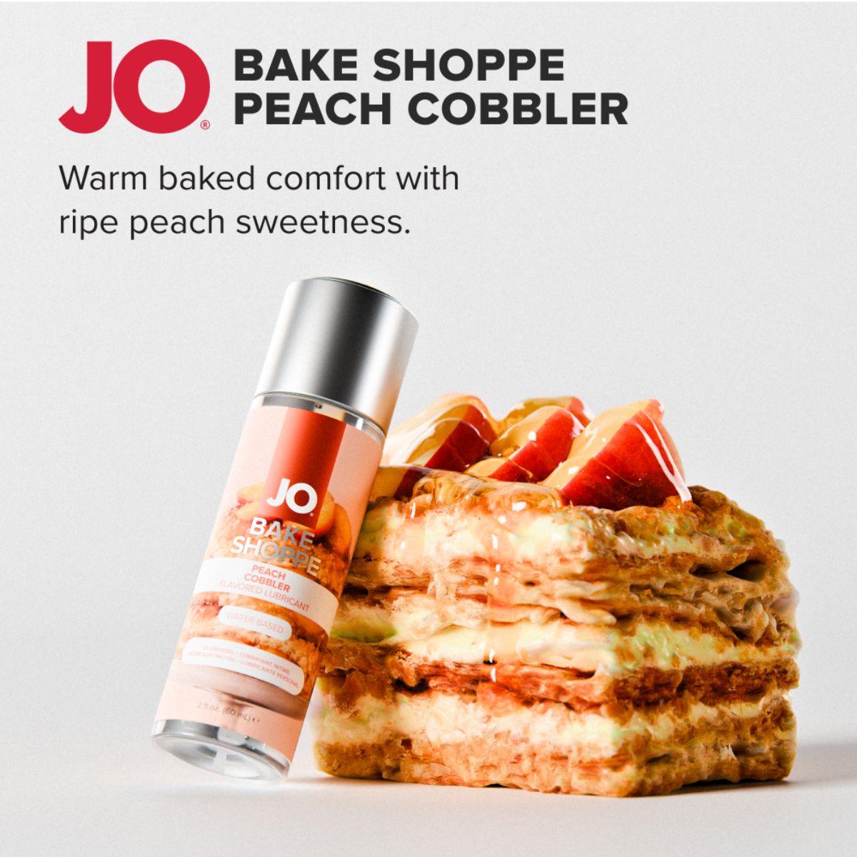 JO - Bake Shoppe Perziktaart Glijmiddel - 60ml - Afbeelding 2