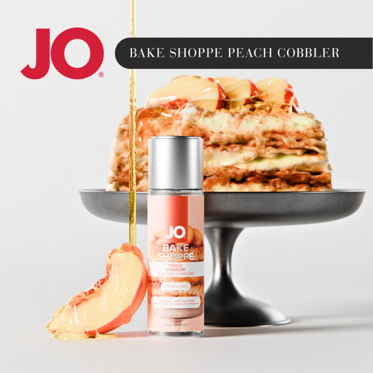 JO - Bake Shoppe Perziktaart Glijmiddel - 60ml - Afbeelding 5