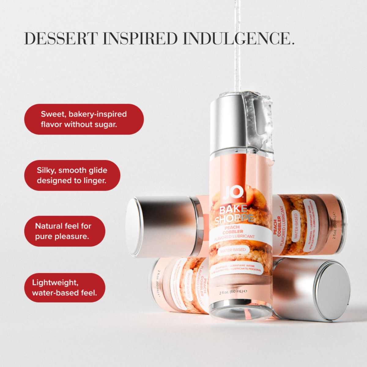 JO - Bake Shoppe Perziktaart Glijmiddel - 60ml - Afbeelding 9