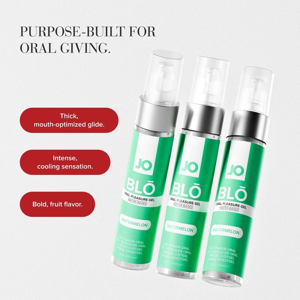 JO - BLŌ Oral Pleasure Gel Watermelon - 30ml foto 3
