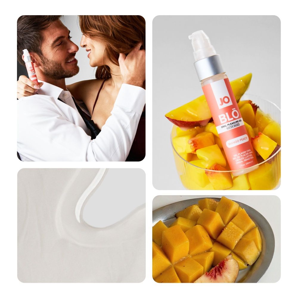 JO - BLŌ Oral Pleasure Gel Mango Peach - 30ml foto 4