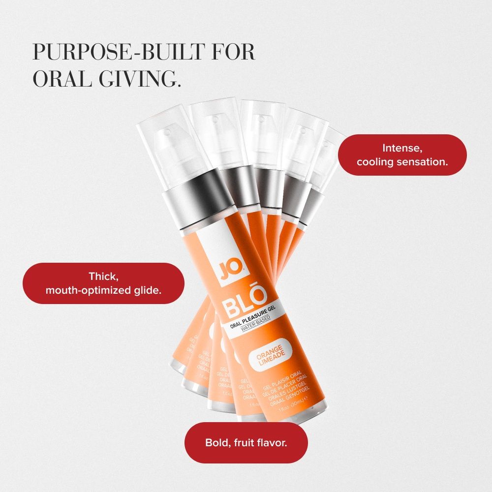 JO - BLŌ Oral Pleasure Gel Orange Limeade - 30ml foto 3