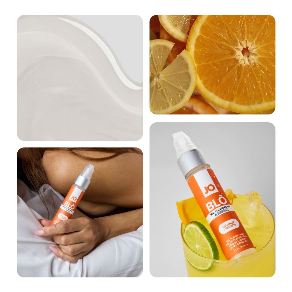 JO - BLŌ Oral Pleasure Gel Orange Limeade - 30ml foto 4