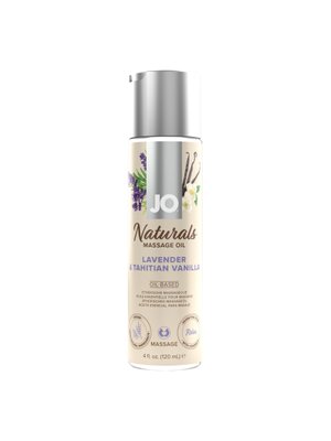 JO - Naturals Massage Oil Lavender En Tahitian Vanilla - 120 ml