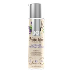 System JO - Naturals Massage Oil Lavender En Tahitian Vanilla - 120 ml