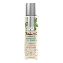 System JO - Naturals Massage Oil Peppermint En Eucalyptus - 120 ml