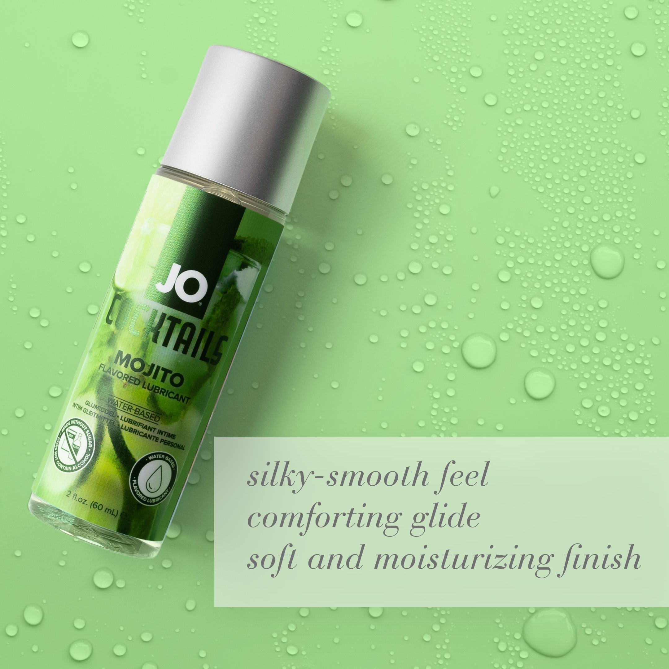 JO - H2O Glijmiddel Cocktails Mojito - 60 ml foto 3