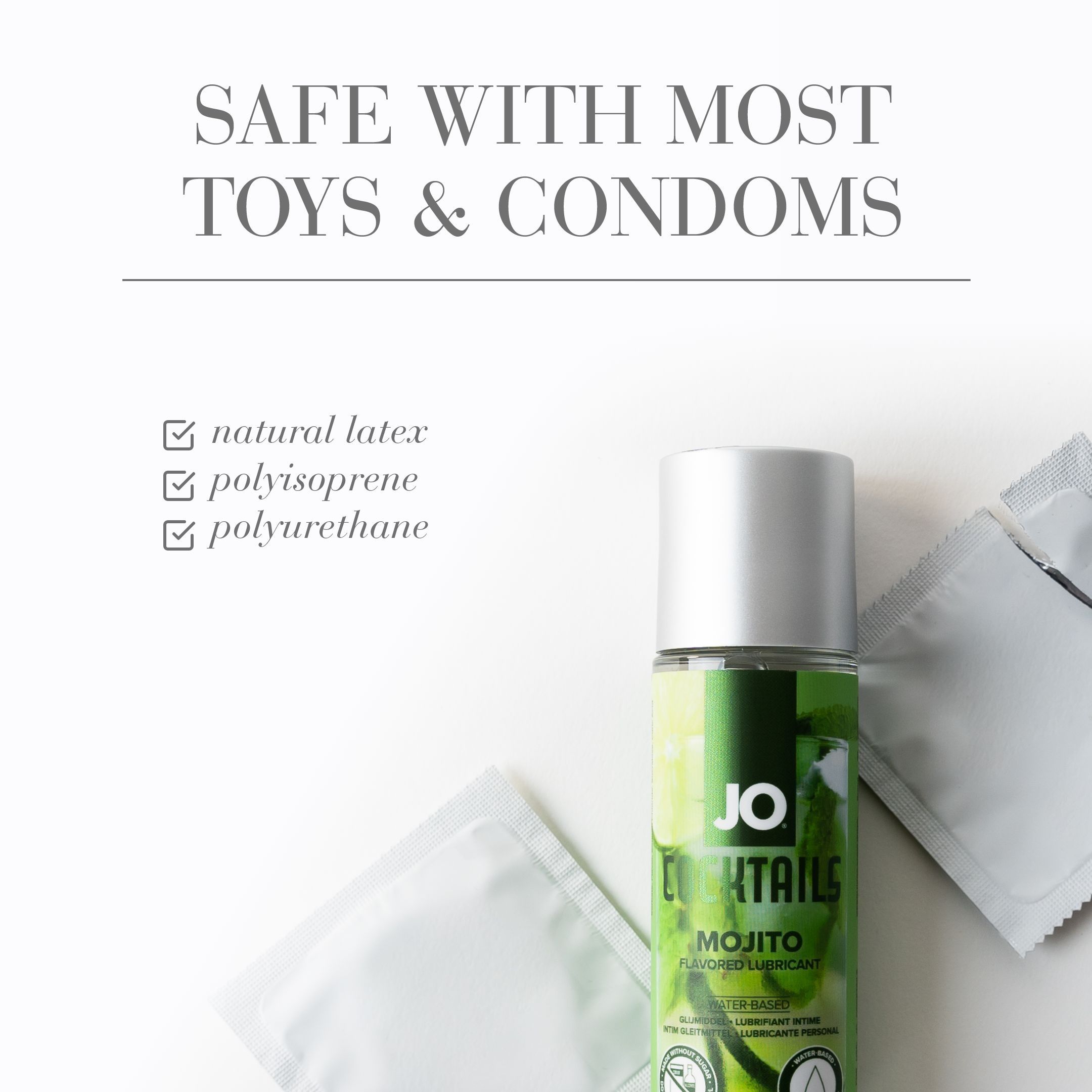 JO - H2O Glijmiddel Cocktails Mojito - 60 ml foto 4