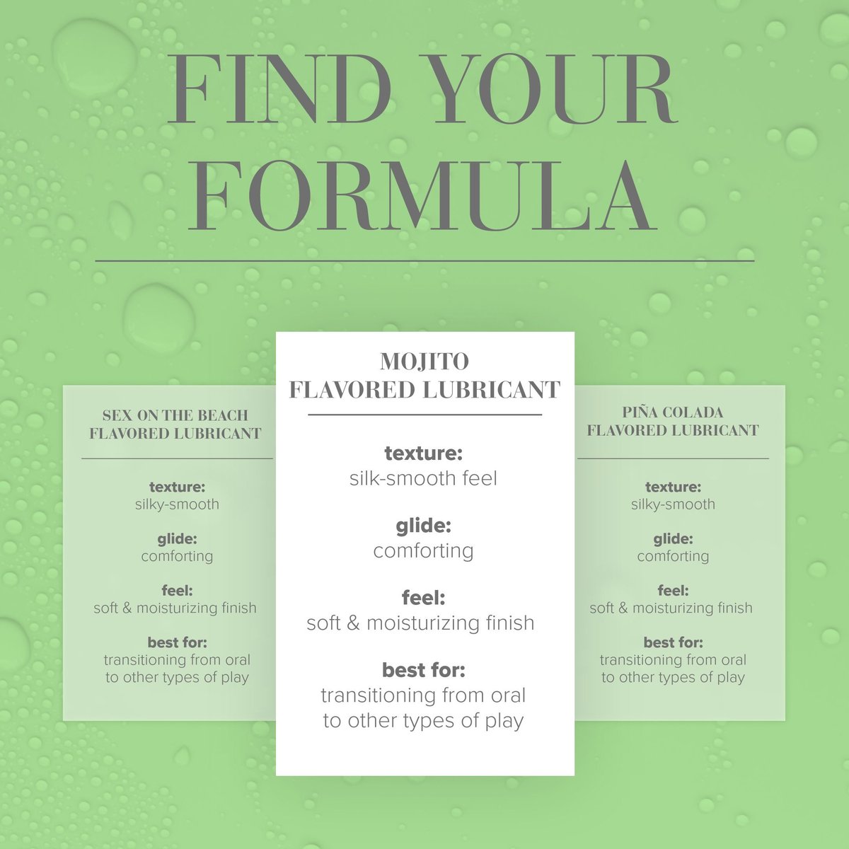 JO - H2O Glijmiddel Cocktails Mojito - 60 ml